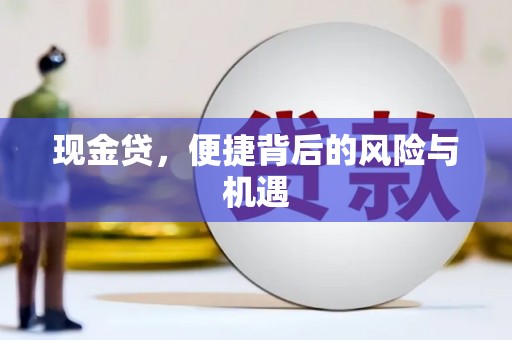 冈山现金贷，便捷背后的风险与机遇