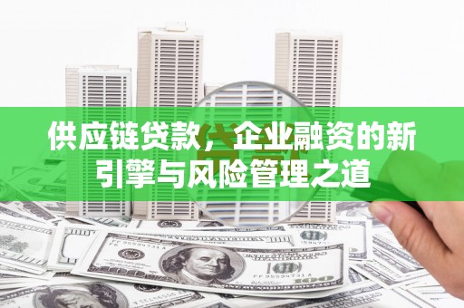 冈山供应链贷款，企业融资的新引擎与风险管理之道