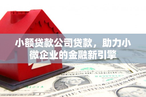 冈山小额贷款公司贷款，助力小微企业的金融新引擎
