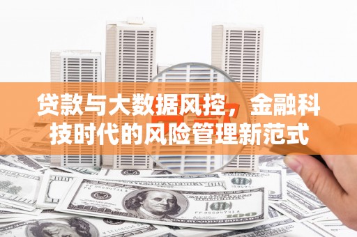 冈山贷款与大数据风控，金融科技时代的风险管理新范式