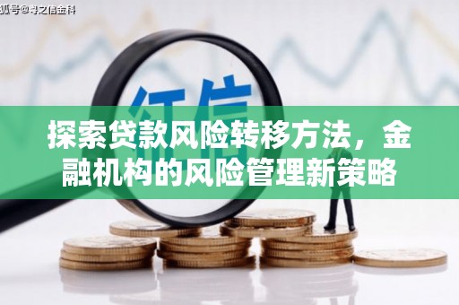 冈山探索贷款风险转移方法，金融机构的风险管理新策略