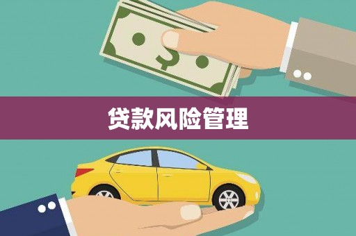 冈山贷款风险管理