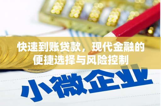 冈山快速到账贷款，现代金融的便捷选择与风险控制