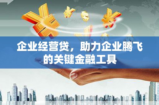 冈山企业经营贷，助力企业腾飞的关键金融工具