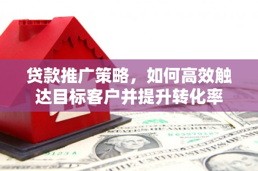 冈山贷款推广策略，如何高效触达目标客户并提升转化率