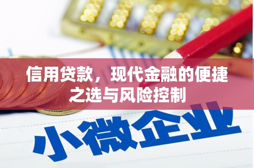 冈山信用贷款，现代金融的便捷之选与风险控制