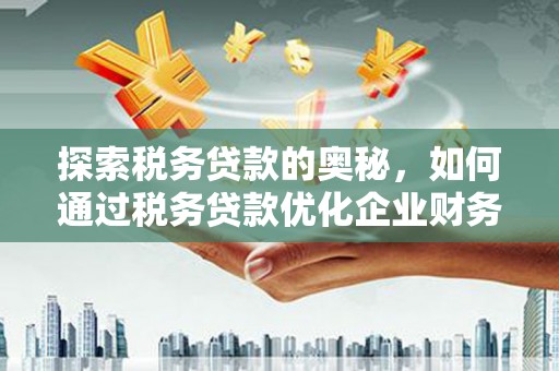 冈山探索税务贷款的奥秘，如何通过税务贷款优化企业财务