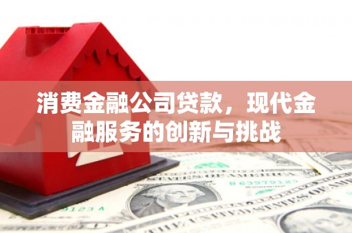 冈山消费金融公司贷款，现代金融服务的创新与挑战