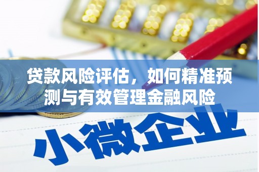 冈山贷款风险评估，如何精准预测与有效管理金融风险