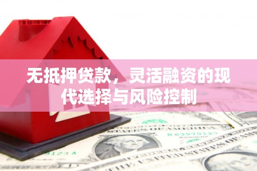 冈山无抵押贷款，灵活融资的现代选择与风险控制