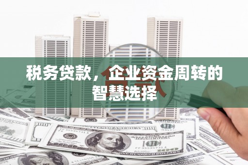 冈山税务贷款，企业资金周转的智慧选择