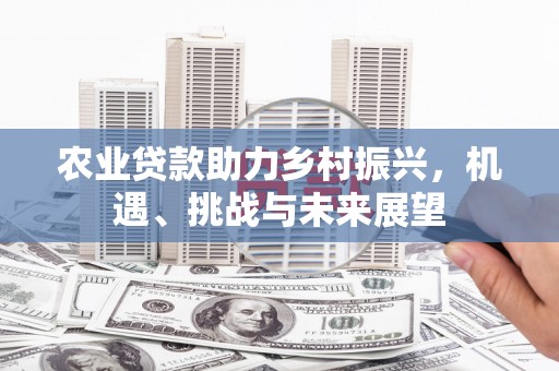 冈山农业贷款助力乡村振兴，机遇、挑战与未来展望