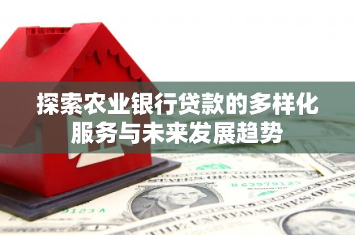 冈山探索农业银行贷款的多样化服务与未来发展趋势