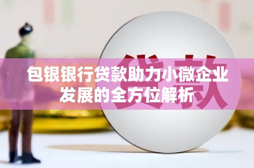 冈山包银银行贷款助力小微企业发展的全方位解析
