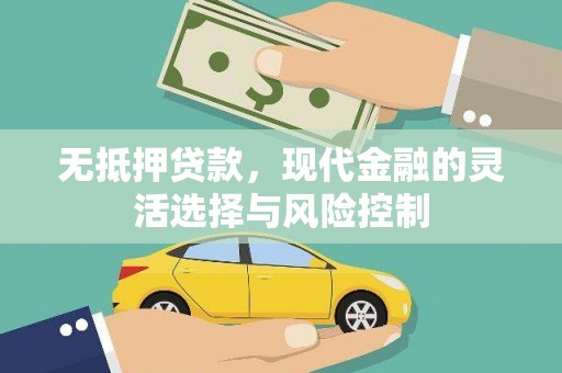 冈山无抵押贷款，现代金融的灵活选择与风险控制
