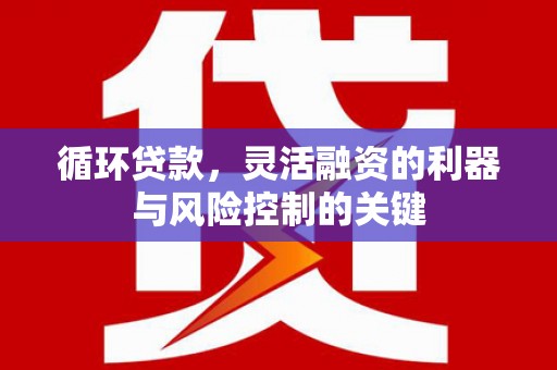 冈山循环贷款，灵活融资的利器与风险控制的关键
