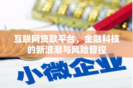 冈山互联网贷款平台，金融科技的新浪潮与风险管控