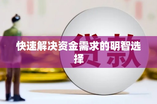 冈山快速解决资金需求的明智选择